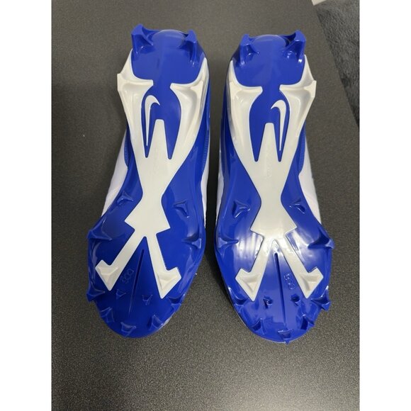Nike Alpha Menace 4 Pro Football Cleats FD7037-103 White Royal Blue Size 9 - Picture 10 of 10